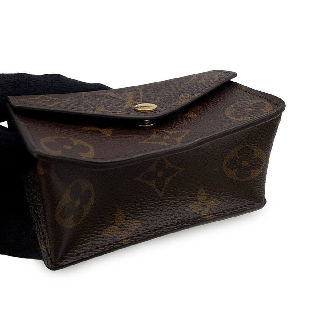 Louis Vuitton Monogram Brown Monogram Fanny Pack Pouch (Pre-Owned)