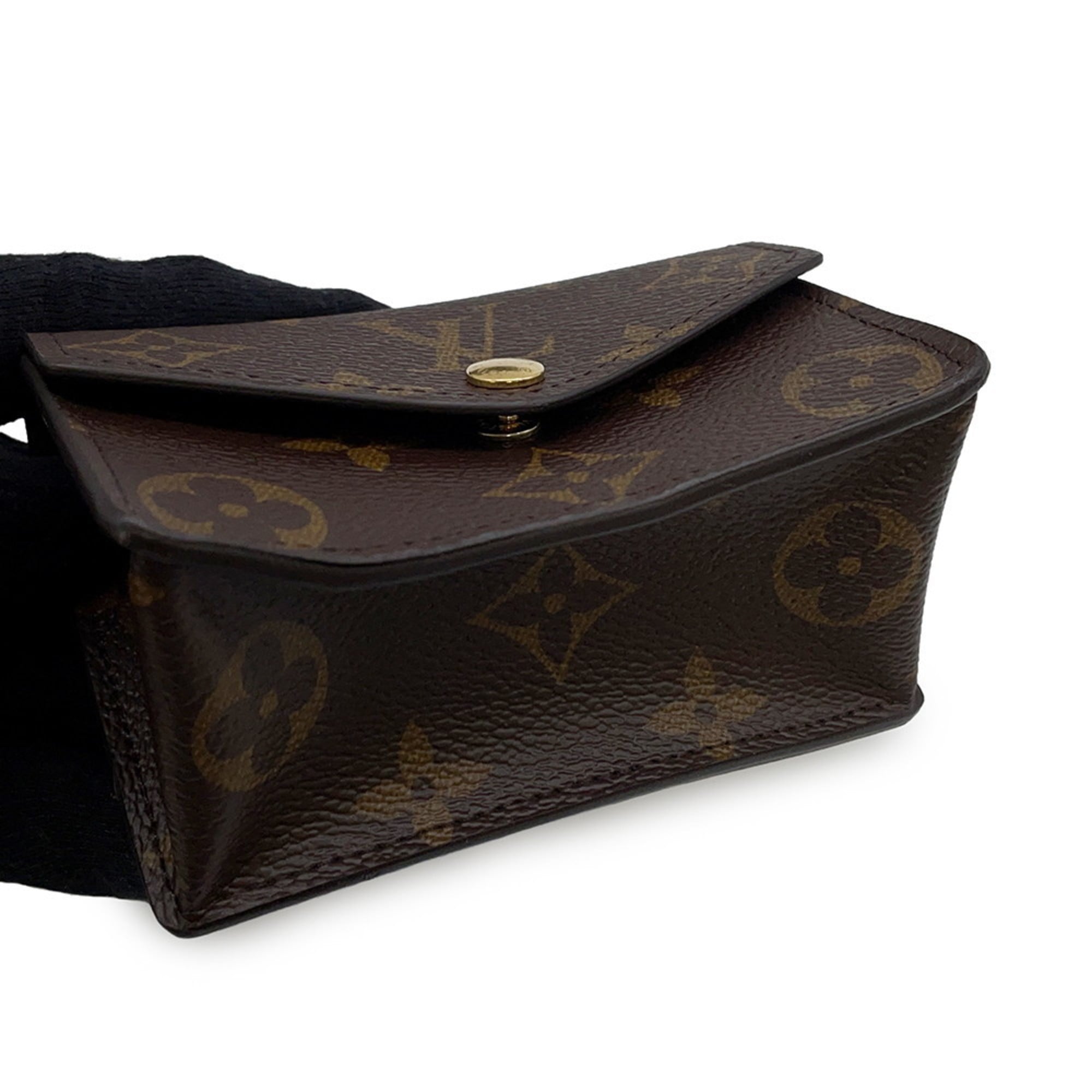 Louis Vuitton Monogram Brown Monogram Fanny Pack Pouch (Pre-Owned)