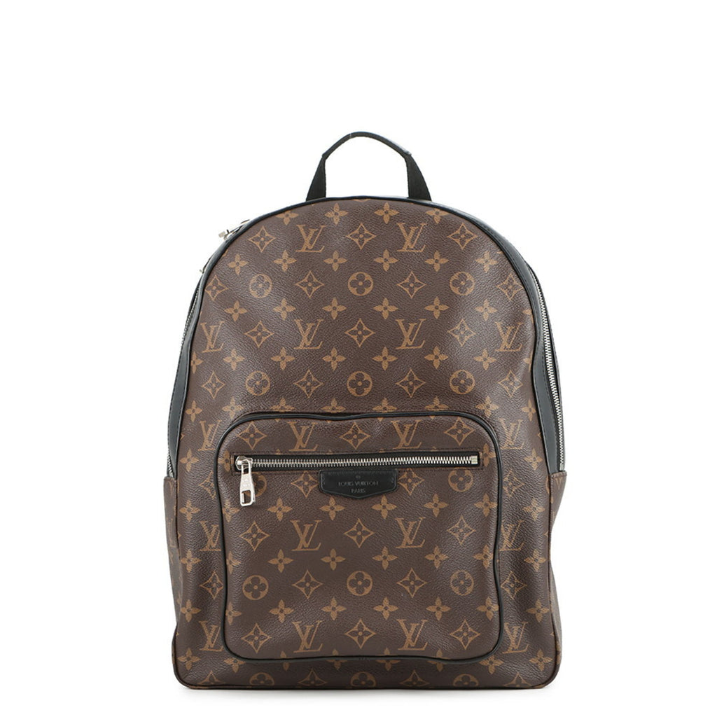 Louis Vuitton Monogram Macassar Black Brown Monogram Macassar Noir Backpack (Pre-Owned)