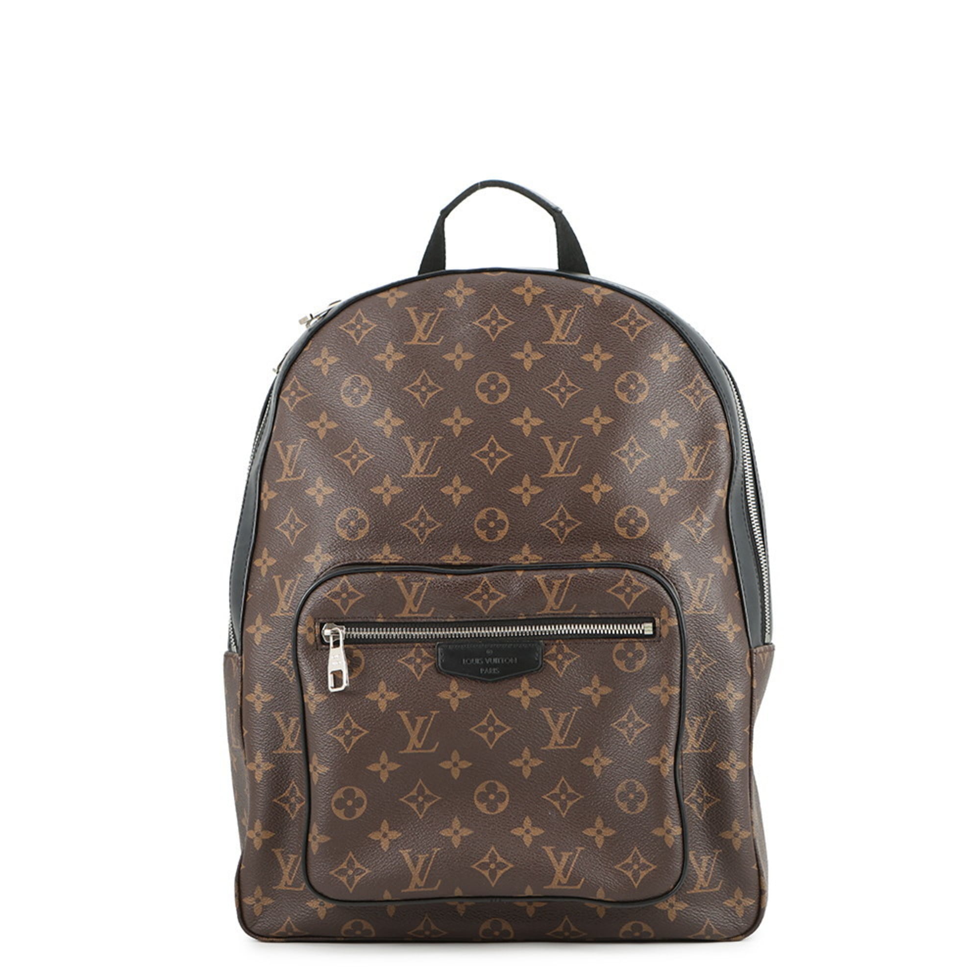 Louis Vuitton Monogram Macassar Black Brown Monogram Macassar Noir Backpack (Pre-Owned)