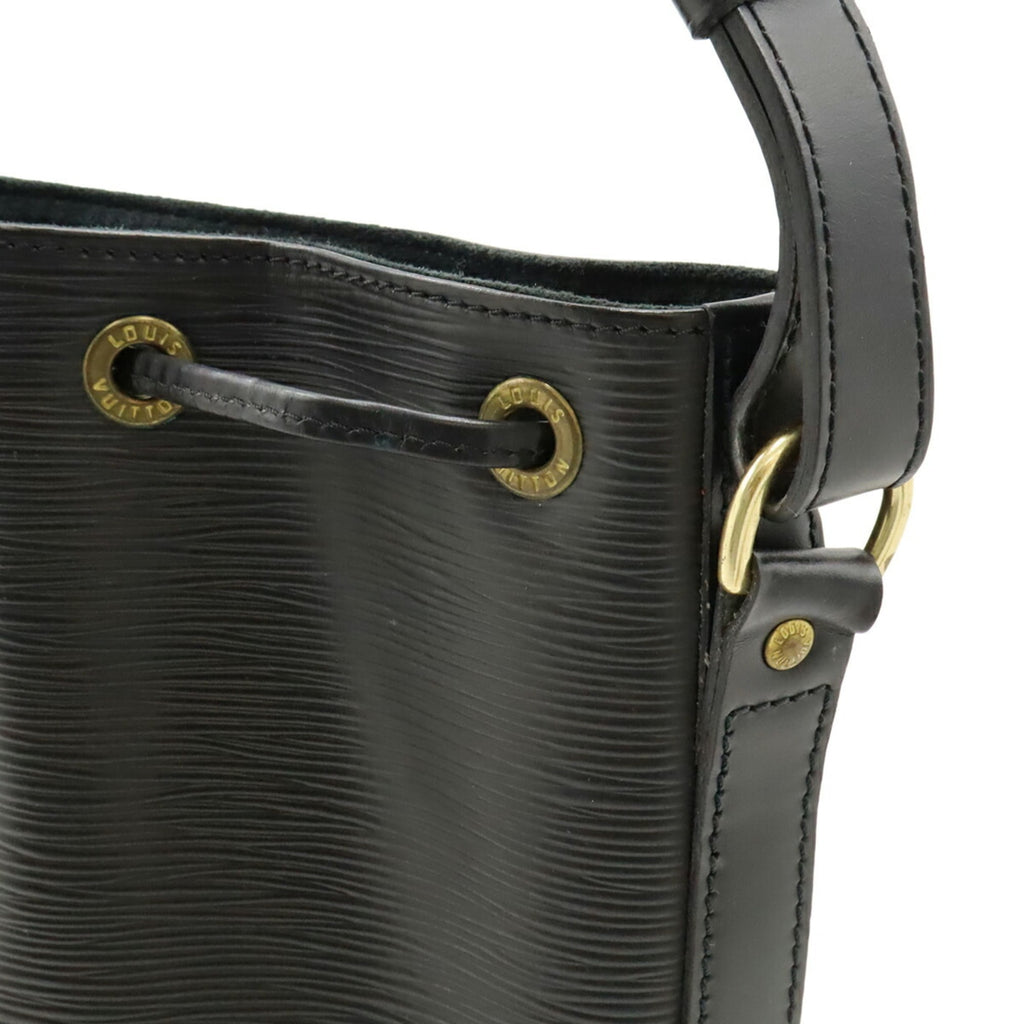 Louis Vuitton Black Noir Epi Leather Shoulder Bag (Pre-Owned)