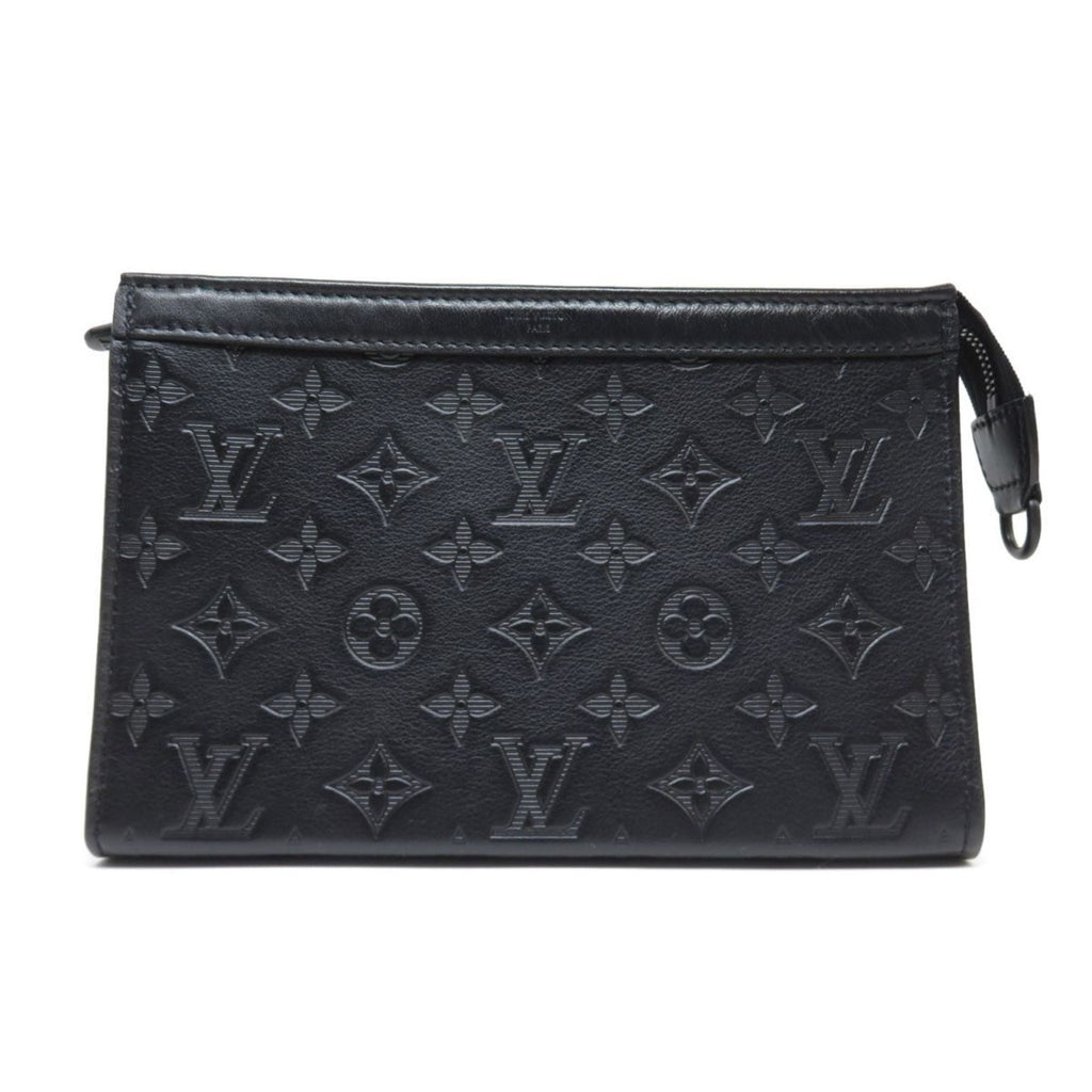 Louis Vuitton Black Monogram Shadow Shoulder Bag (Pre-Owned)