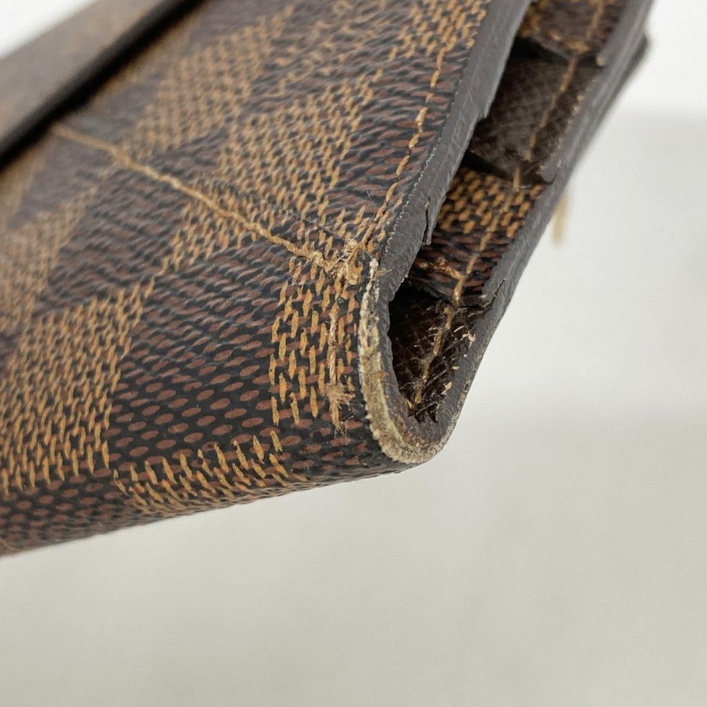 Louis Vuitton Ebene Long Wallet (Bi-Fold) (Pre-Owned)
