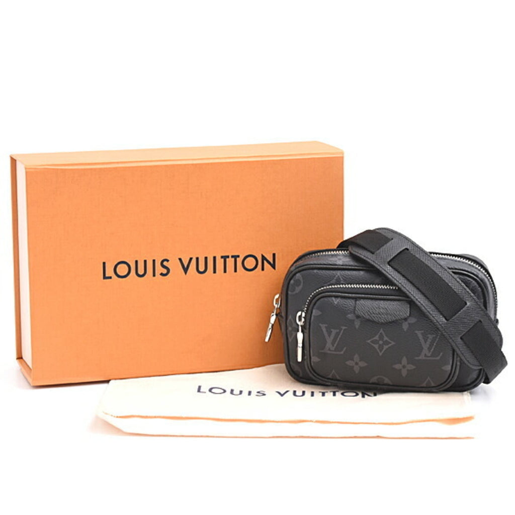 Louis Vuitton Taigarama Black Taigarama Pochette Shoulder Bag (Pre-Owned)