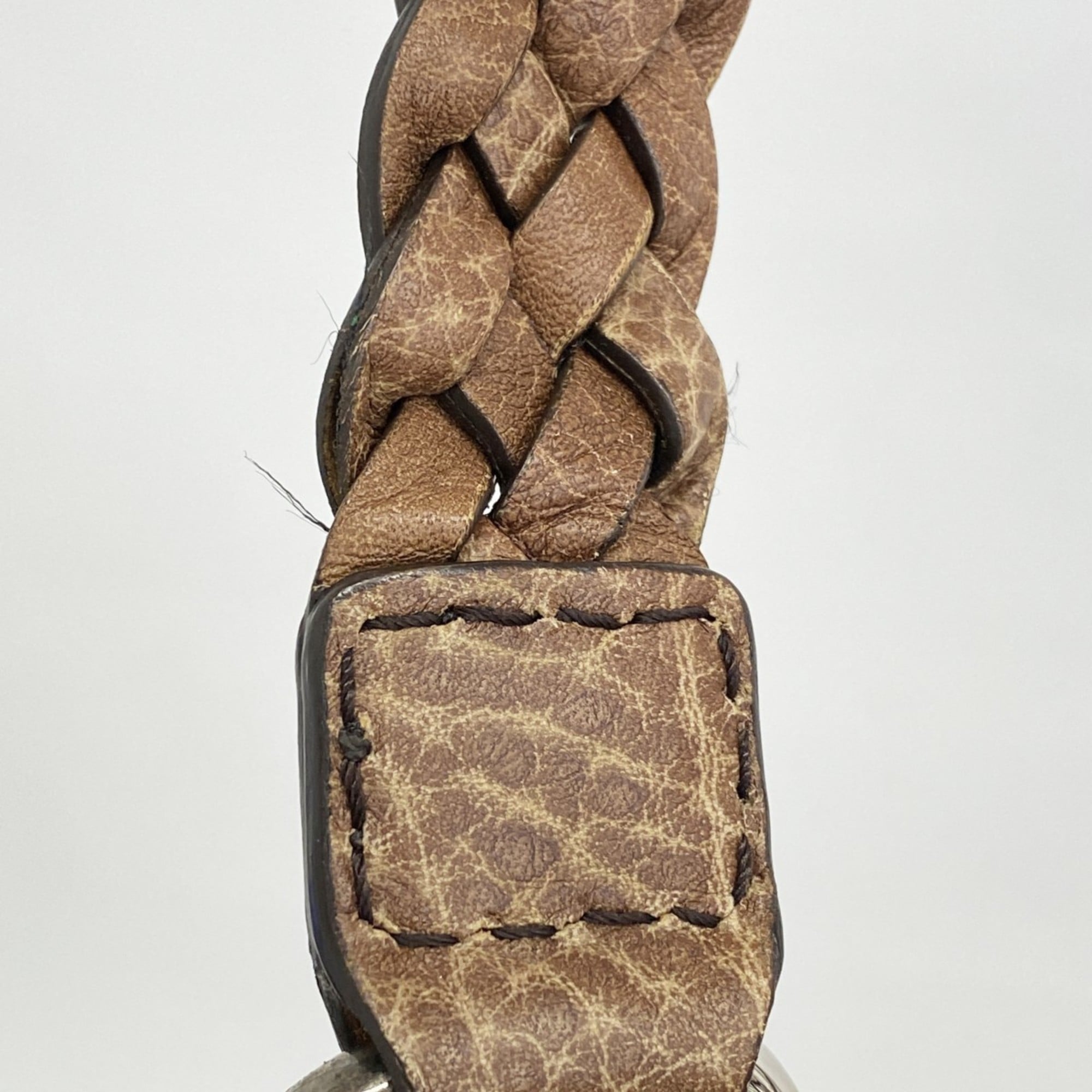 Gucci Brown Leather Tote Bag (Pre-Owned)