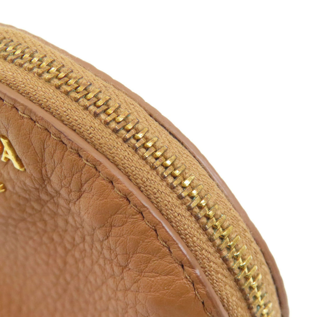 Prada Brown Leather Pouch (Pre-Owned)