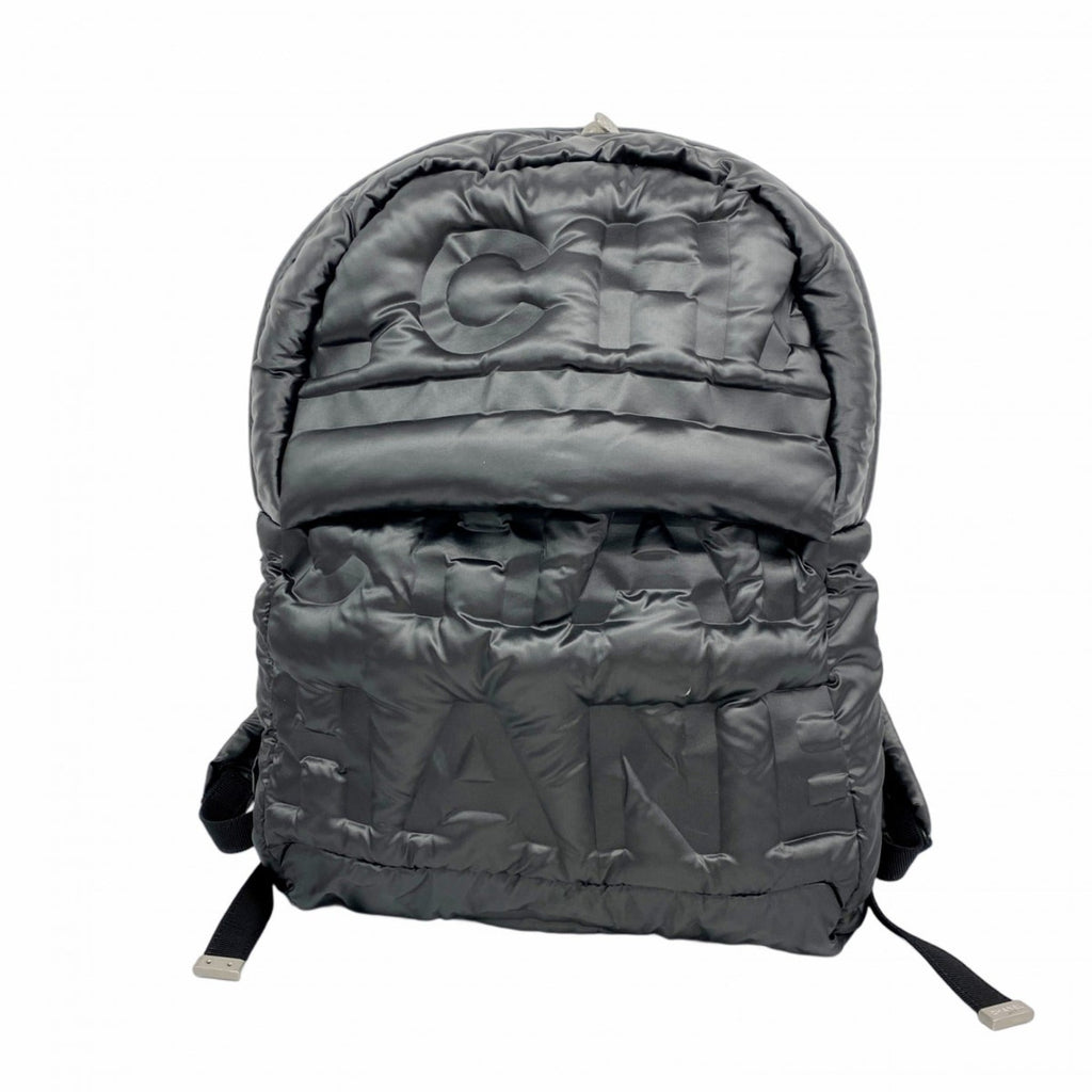 Chanel Black Nylon Backpack (Pre-Owned)