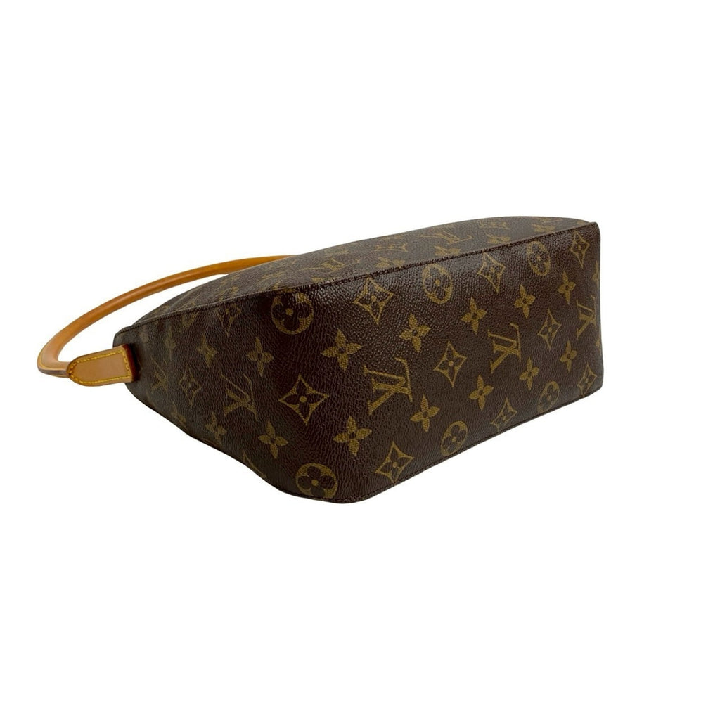 Louis Vuitton Brown Leather Pvc Shoulder Bag Tote Bag (Pre-Owned)
