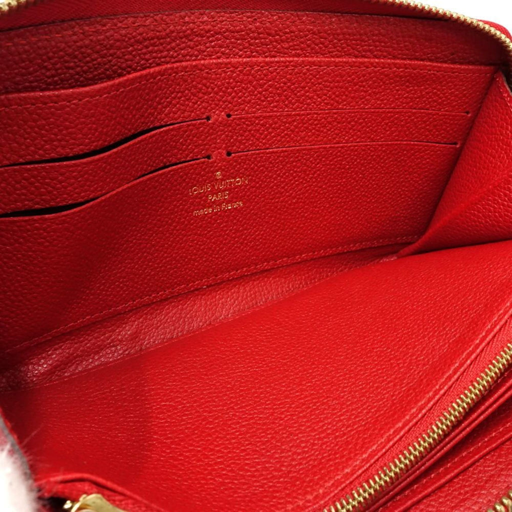 Louis Vuitton Monogram Empreinte Coquelicots Monogram Empreinte Long Wallet (Bi-Fold) (Pre-Owned)