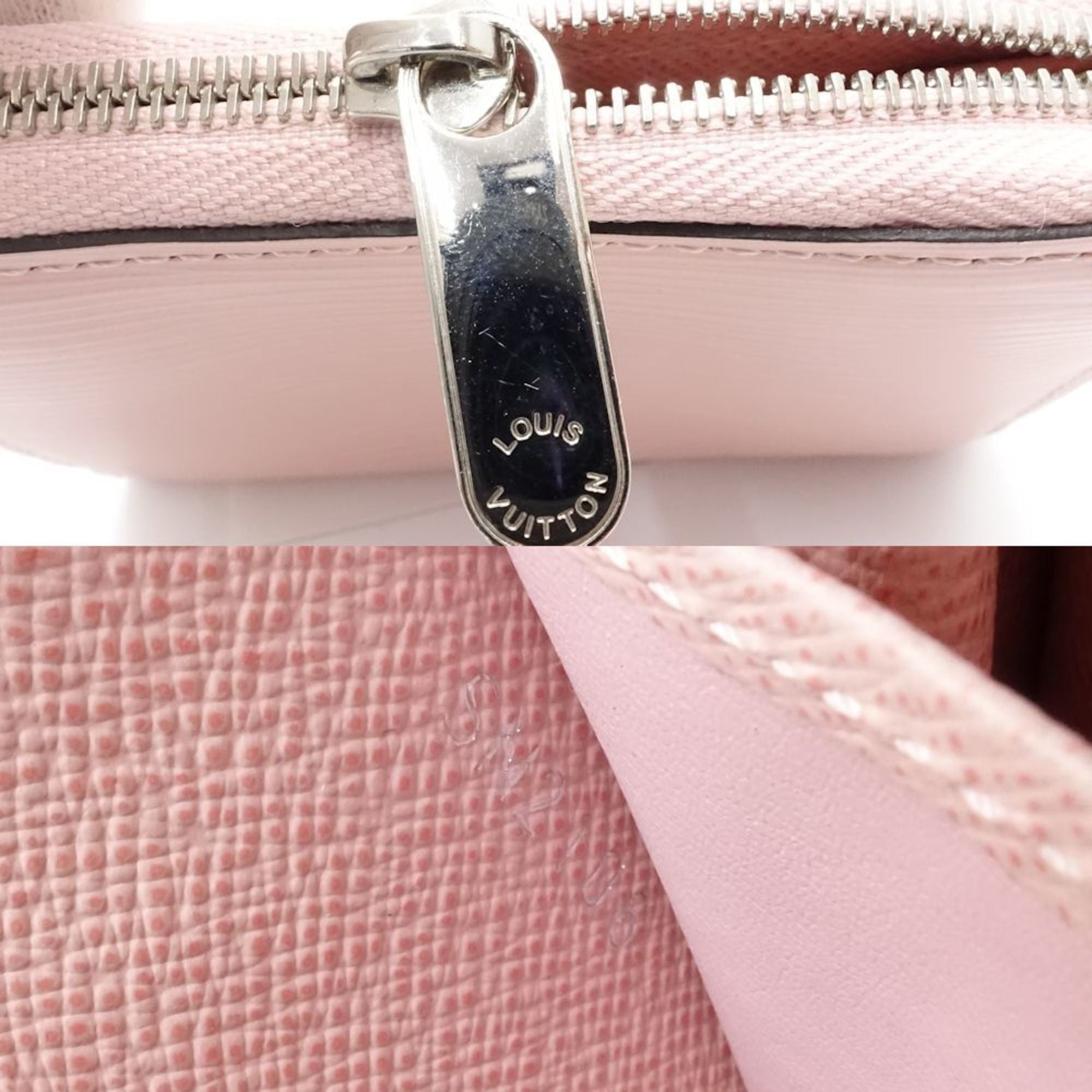 Louis Vuitton Rose Ballerine Epi Leather Coin Purse/Coin Case (Pre-Owned)