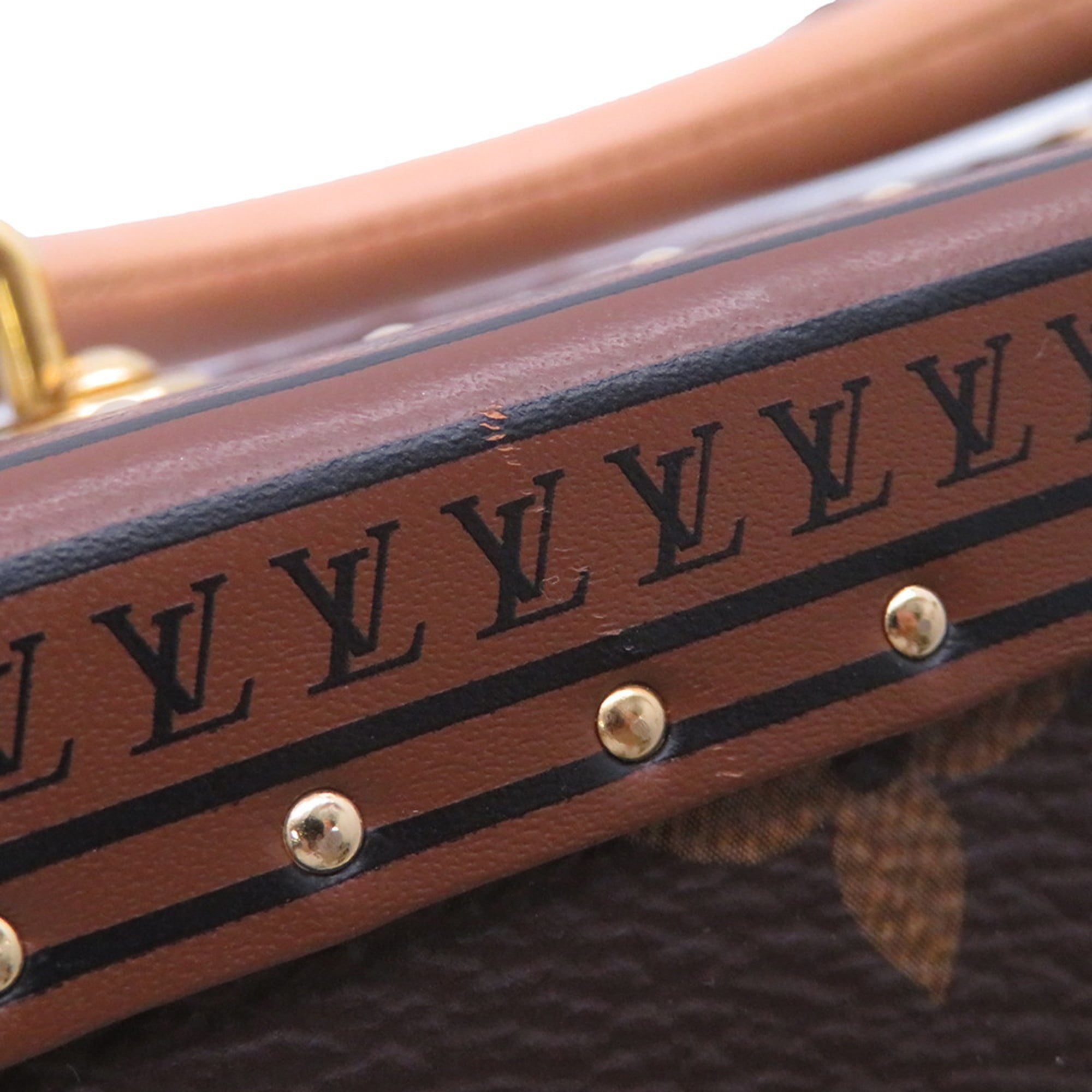 Louis Vuitton Brown Monogram Monogram Handbag Shoulder Bag (Pre-Owned)