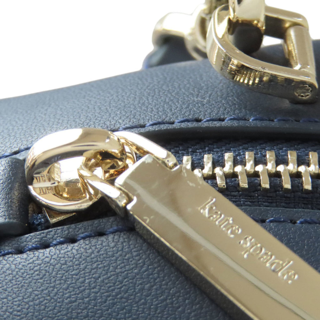 Kate Spade Navy Pvc Shoulder Bag (Pre-Owned)