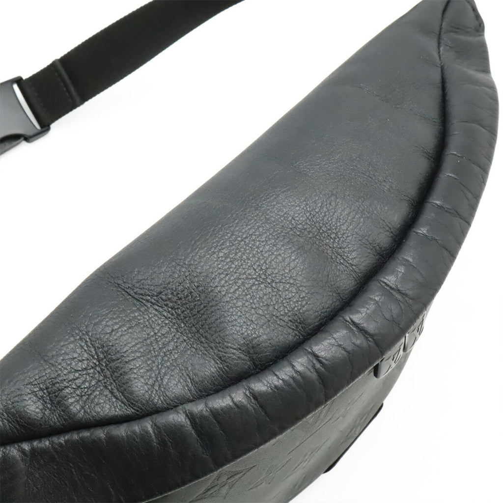 Louis Vuitton Black Noir Monogram Shadow Fanny Pack (Pre-Owned)
