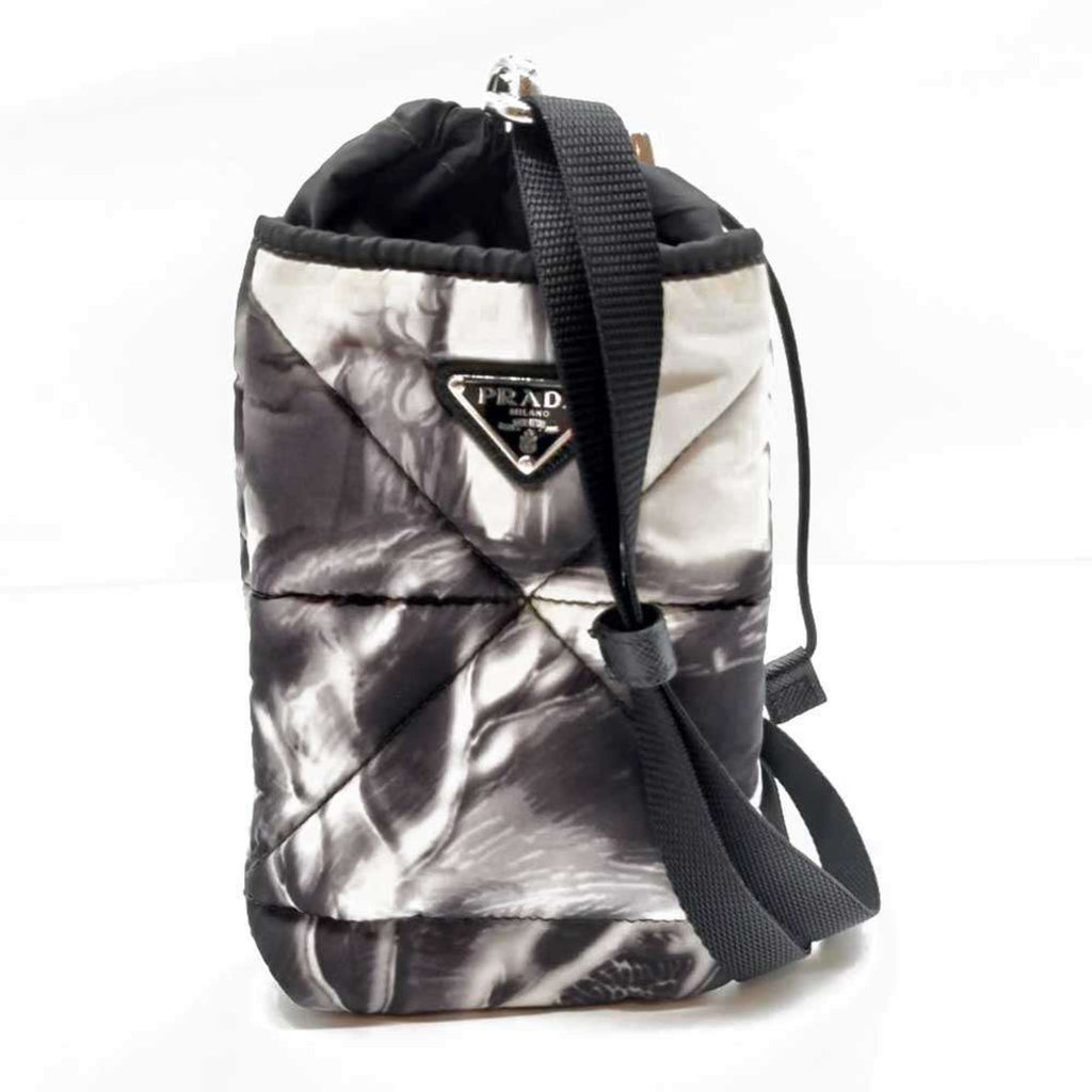 Prada Gray Nylon Pouch (Pre-Owned)