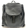 Bottega Veneta Intrecciato Gray Leather Backpack (Pre-Owned)