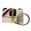 Gucci Ivory Leather Handbag (Pre-Owned)
