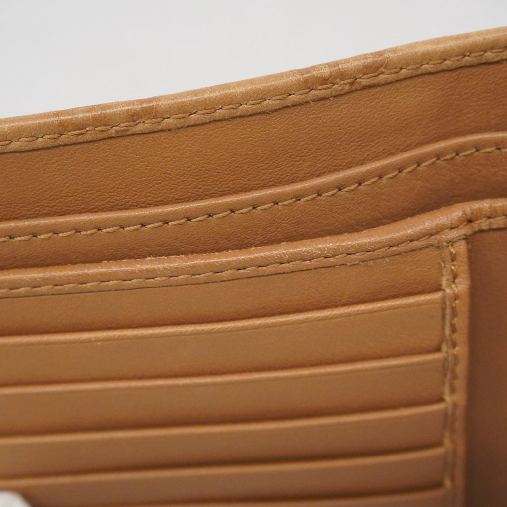 Gucci Brown Leather Wallet (Bi-Fold) (Pre-Owned)