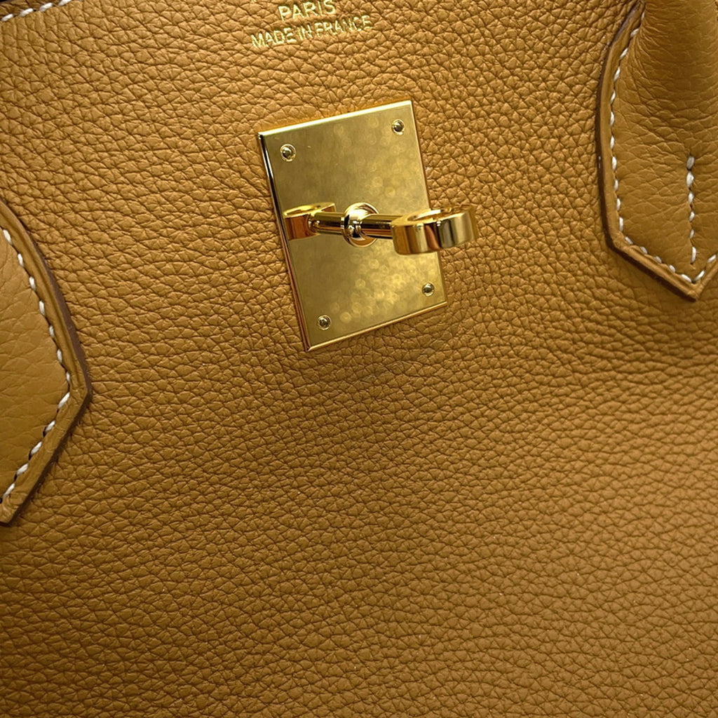 Hermes Birkin Natural Sable Togo Leather Handbag (Pre-Owned)
