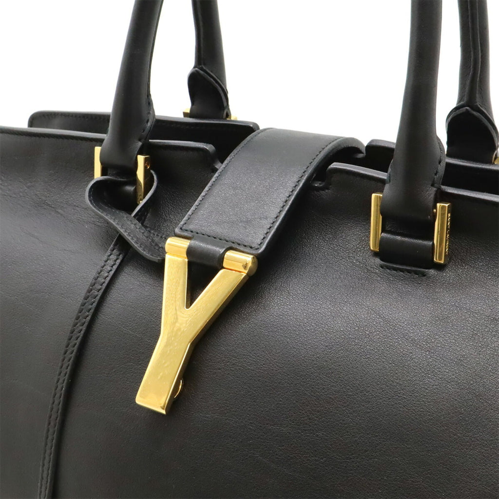 Yves Saint Laurent Black Leather Handbag (Pre-Owned)