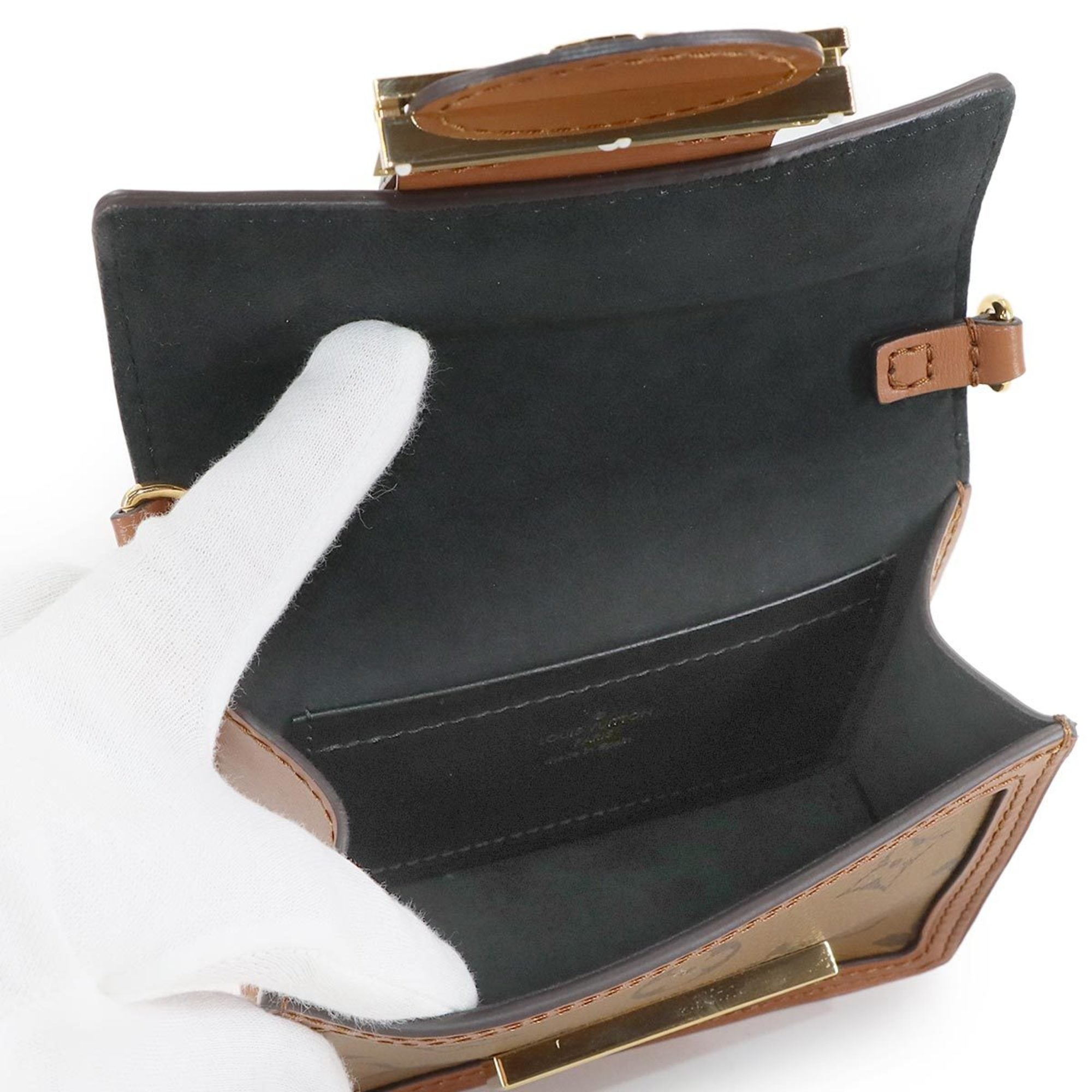 Louis Vuitton Monogram Reverse Monogram Reverse Shoulder Bag (Pre-Owned)