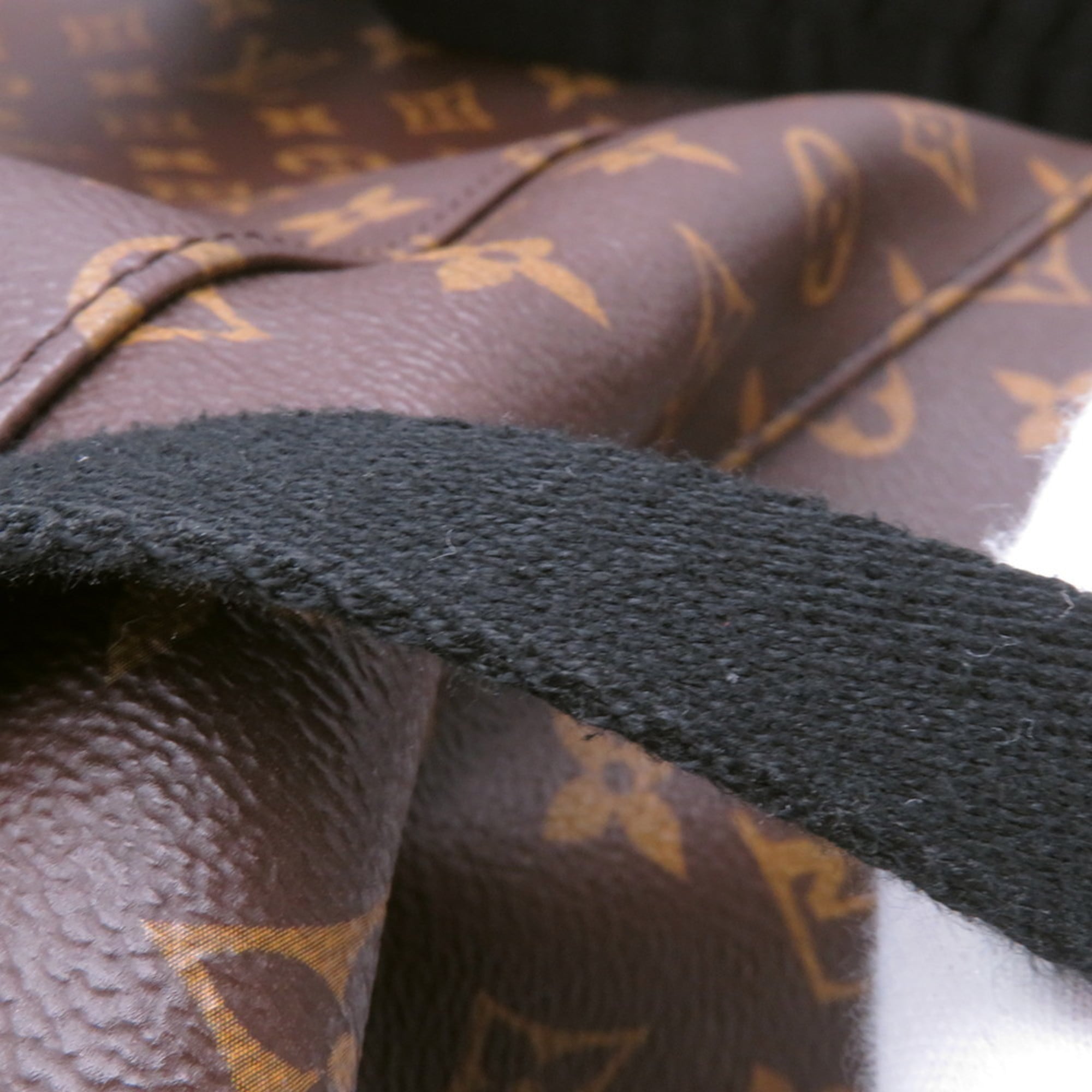 Louis Vuitton Monogram Macassar Black Noir Backpack (Pre-Owned)