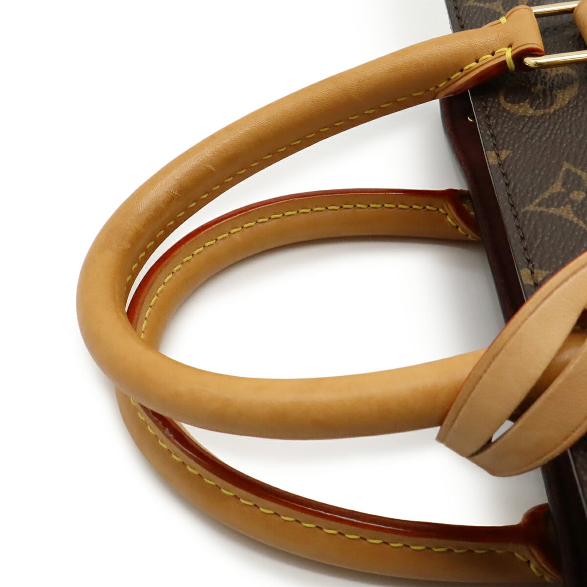 Louis Vuitton Monogram Brown Monogram Leather Handbag Shoulder Bag (Pre-Owned)