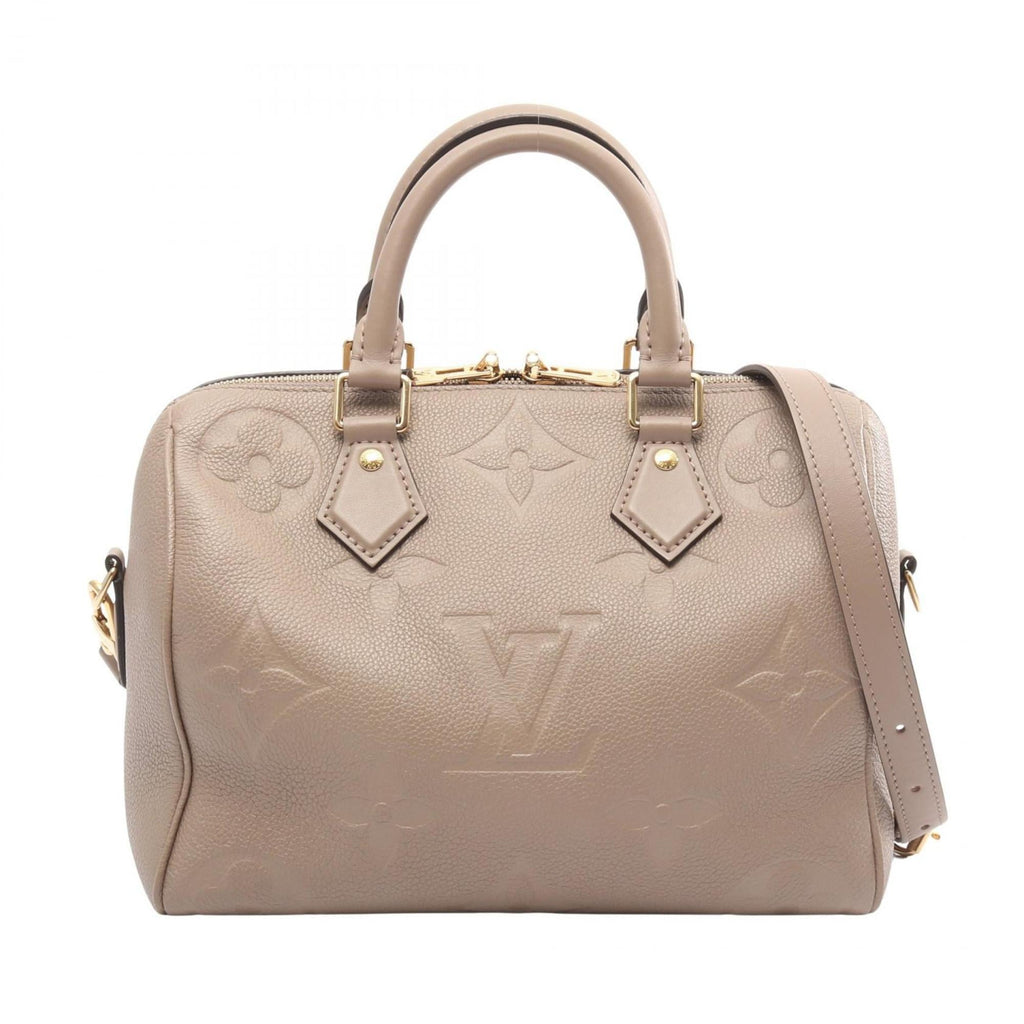 Louis Vuitton Beige Tourterelle Monogram Empreinte Handbag (Pre-Owned)