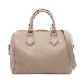 Louis Vuitton Beige Tourterelle Monogram Empreinte Handbag (Pre-Owned)
