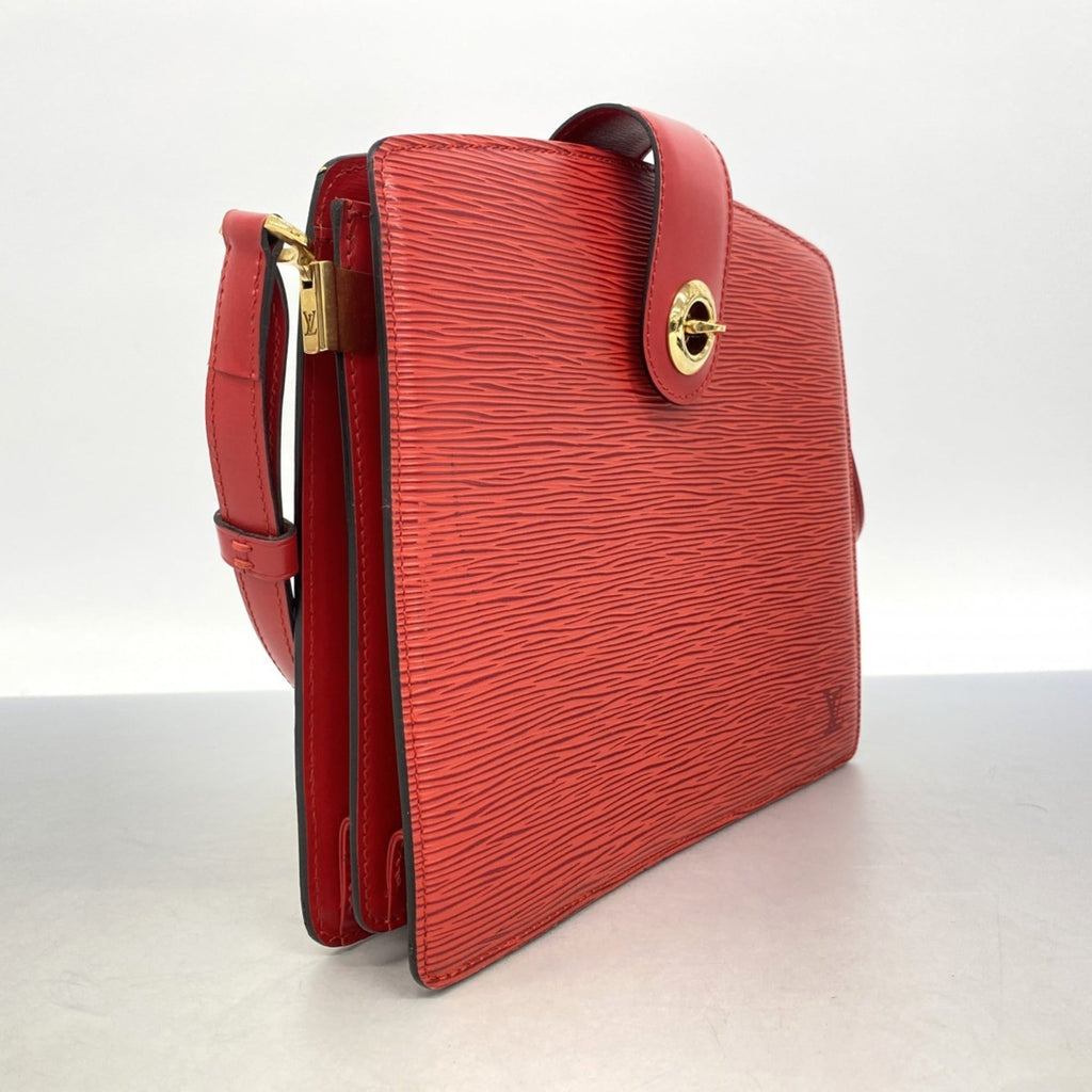 Louis Vuitton Castilian Red Shoulder Bag (Pre-Owned)