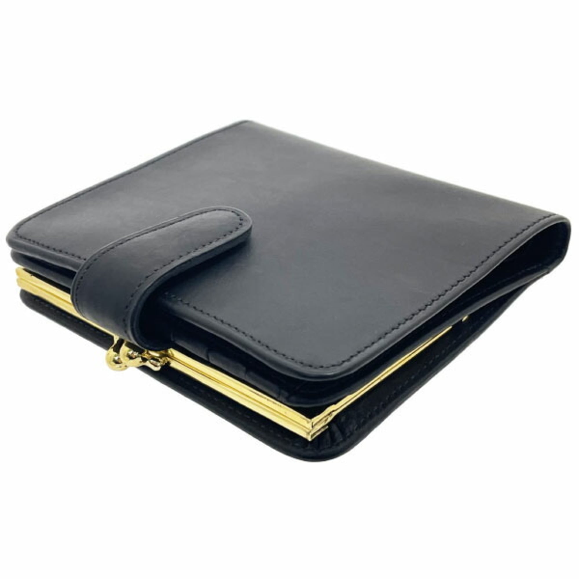 Coach Black Leather Wallet (Bi-Fold) (Pre-Owned)