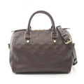 Louis Vuitton Brown Earth Monogram Empreinte Leather Handbag (Pre-Owned)
