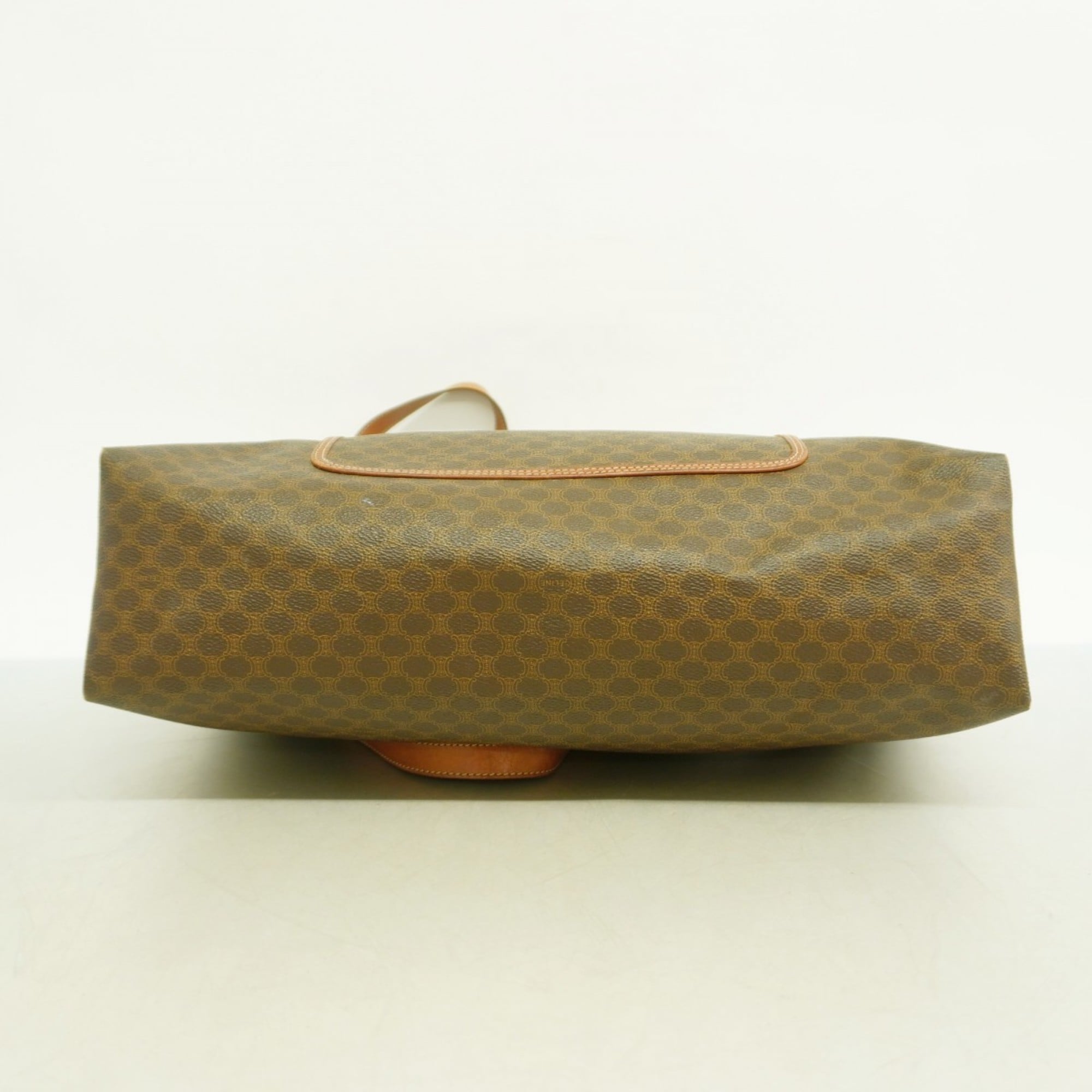 Celine Brown Pvc Tote Bag (Pre-Owned)