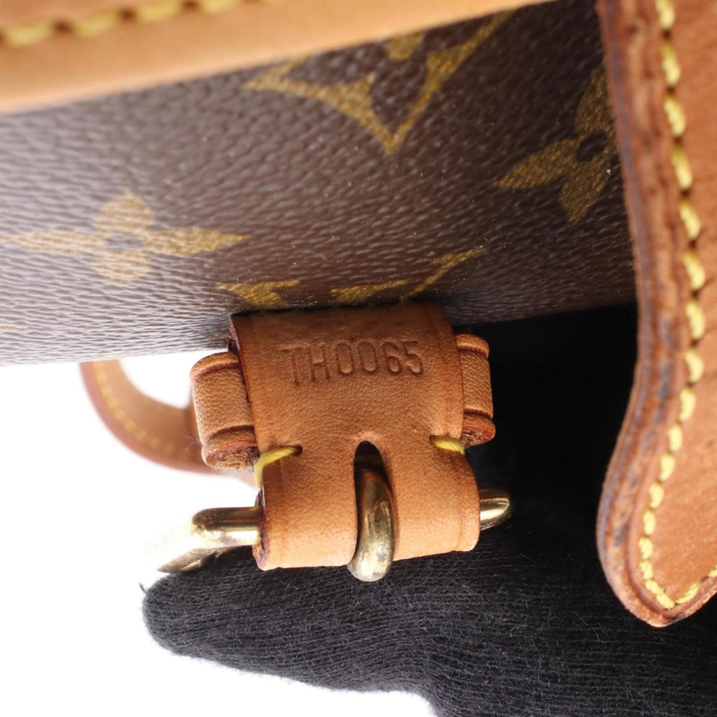 Louis Vuitton Brown Coated Canvas Pvc Leather Monogram Shoulder Bag (Pre-Owned)