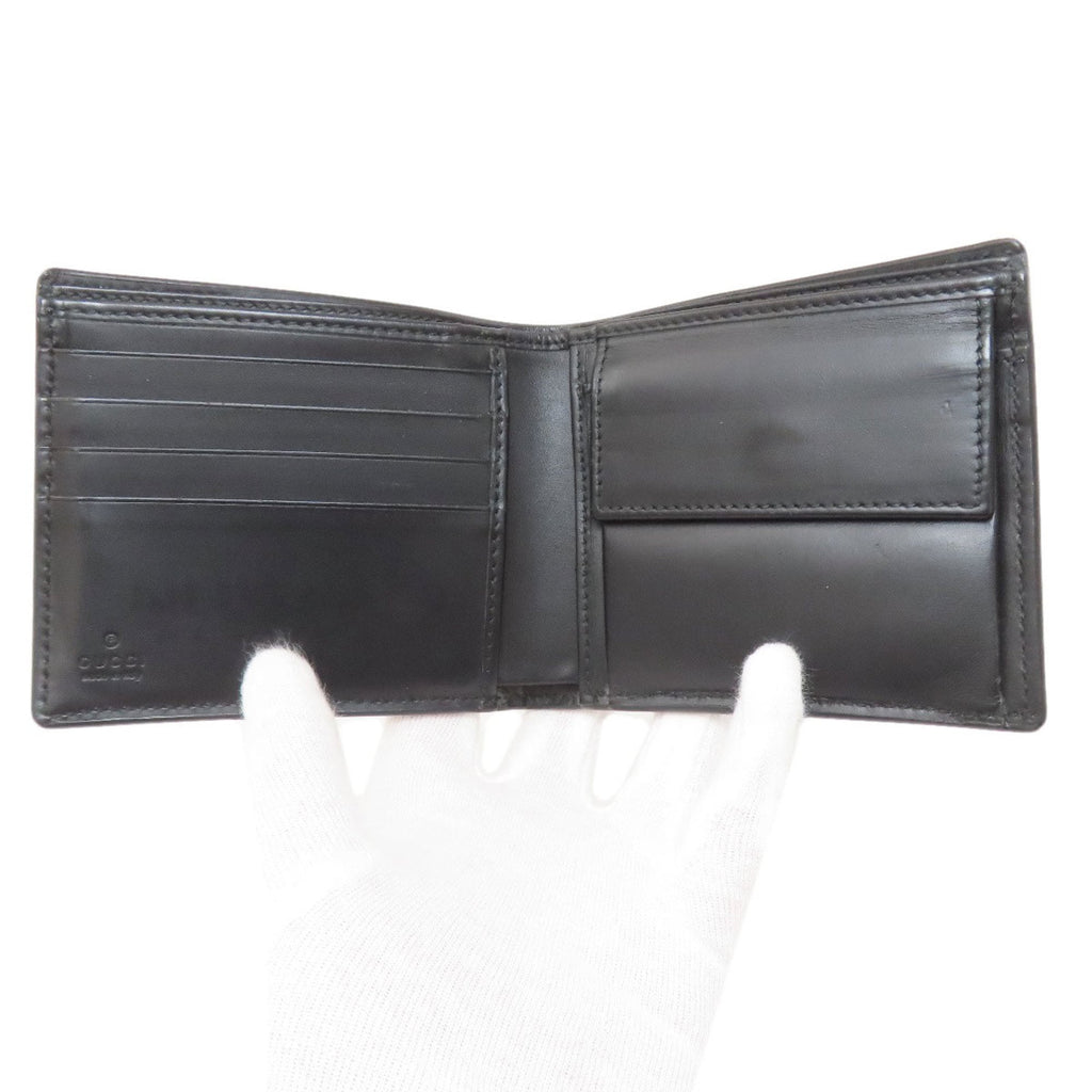 Gucci Black Pvc Wallet (Bi-Fold) (Pre-Owned)