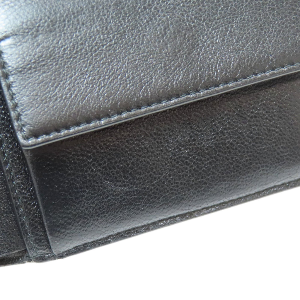 Balenciaga Black Leather Wallet (Bi-Fold) (Pre-Owned)