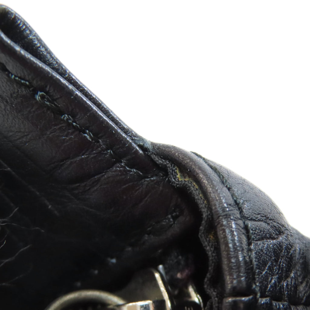 Burberry Black Leather Shoulder Bag (Pre-Owned)
