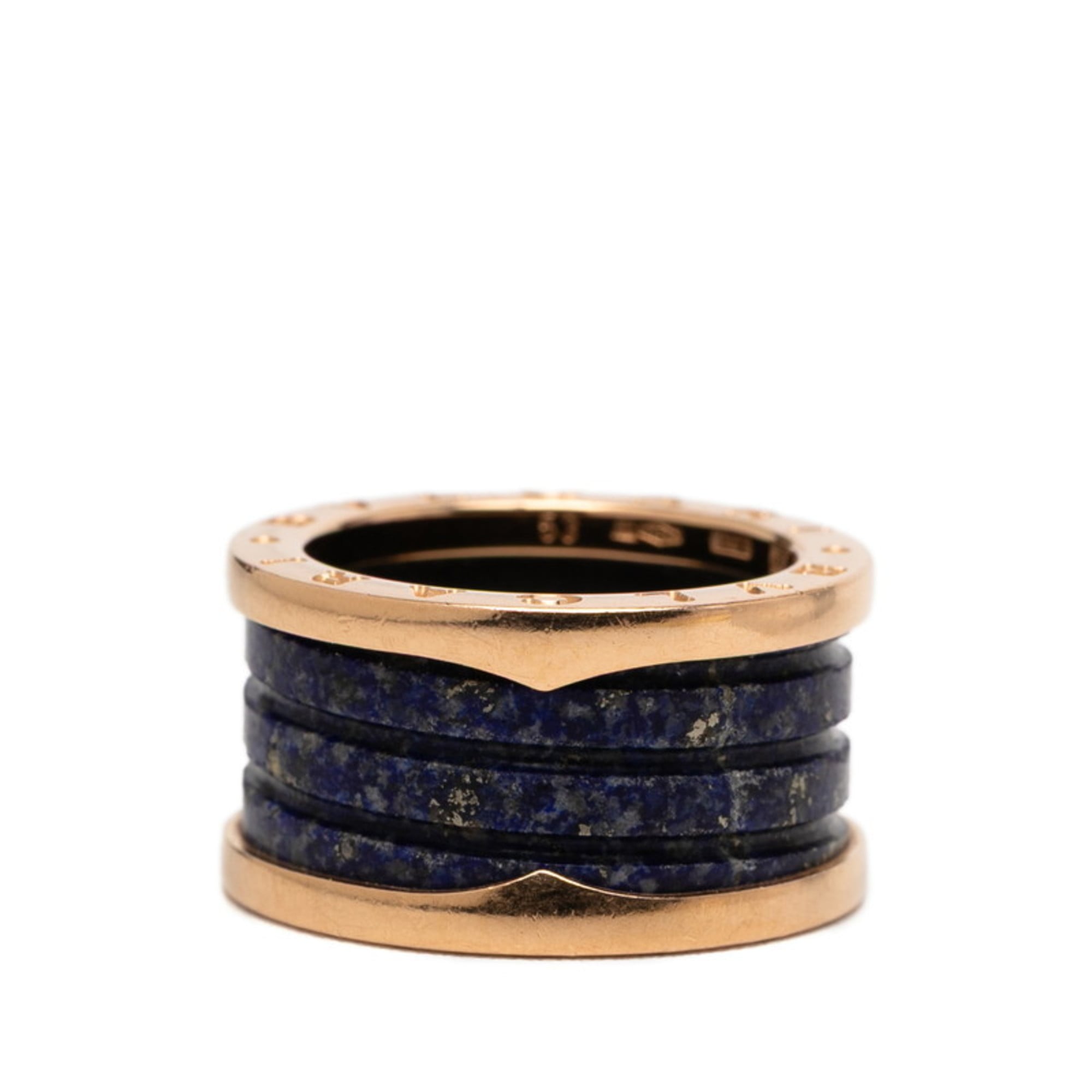 Bvlgari B.Zero1 Blue Yellow Gold Yellow Gold (18K) Band Ring (Pre-Owned)