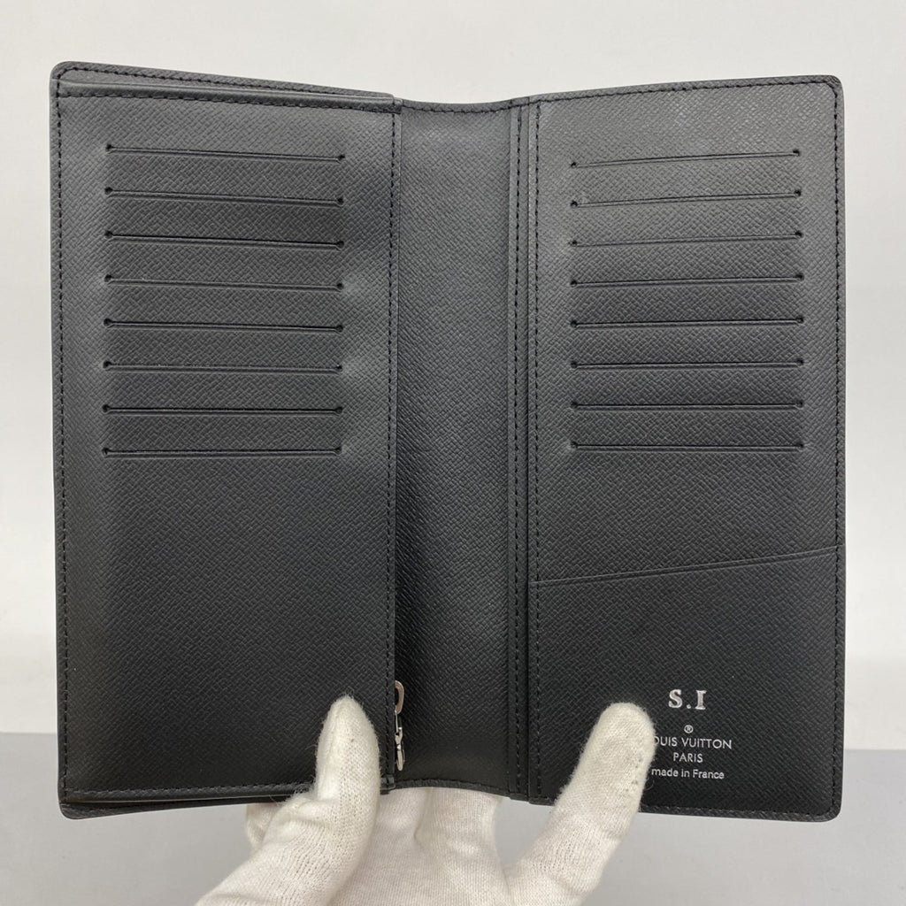 Louis Vuitton Black Long Wallet (Bi-Fold) (Pre-Owned)