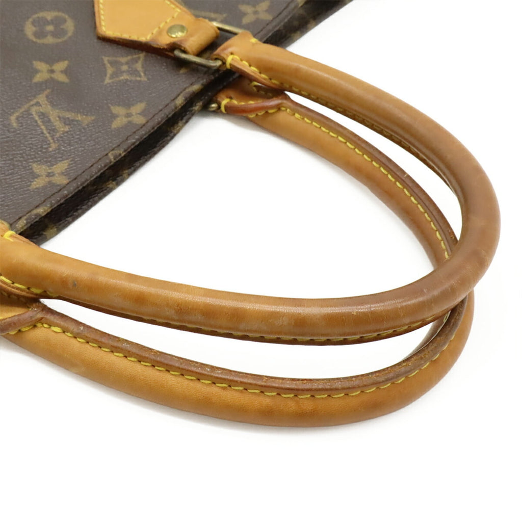 Louis Vuitton Brown Pvc Handbag Tote Bag (Pre-Owned)