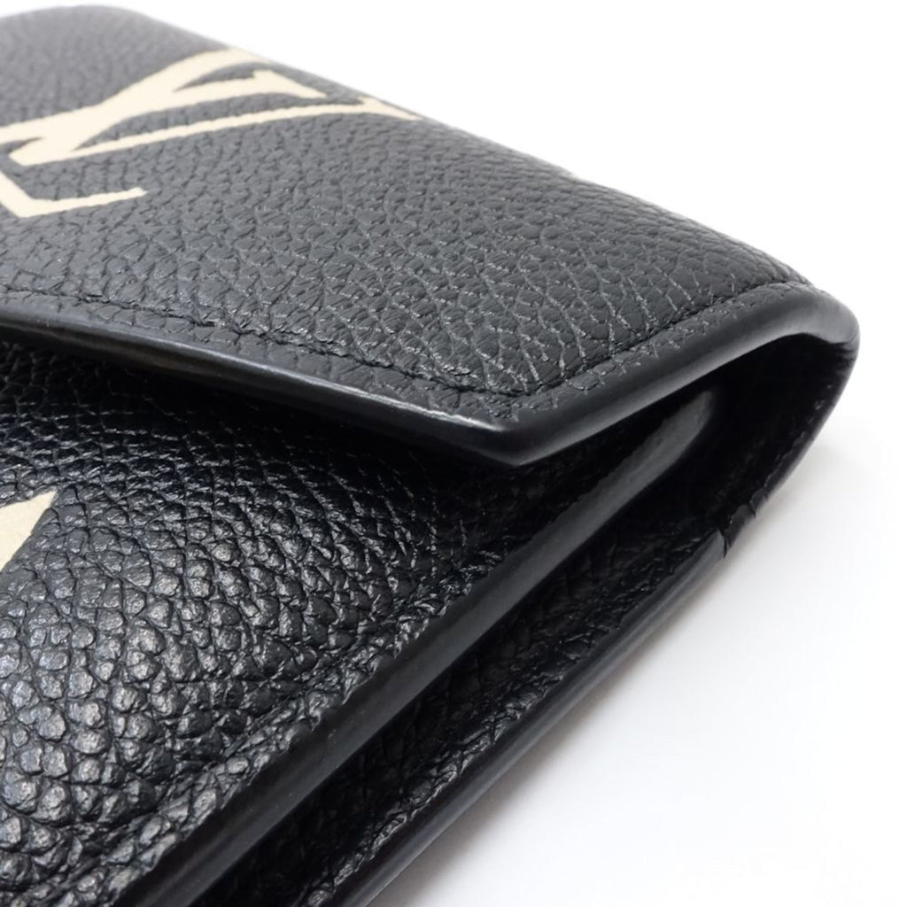 Louis Vuitton Monogram Bicolor Monogram Noir Monogram Empreinte Wallet (Tri-Fold) (Pre-Owned)