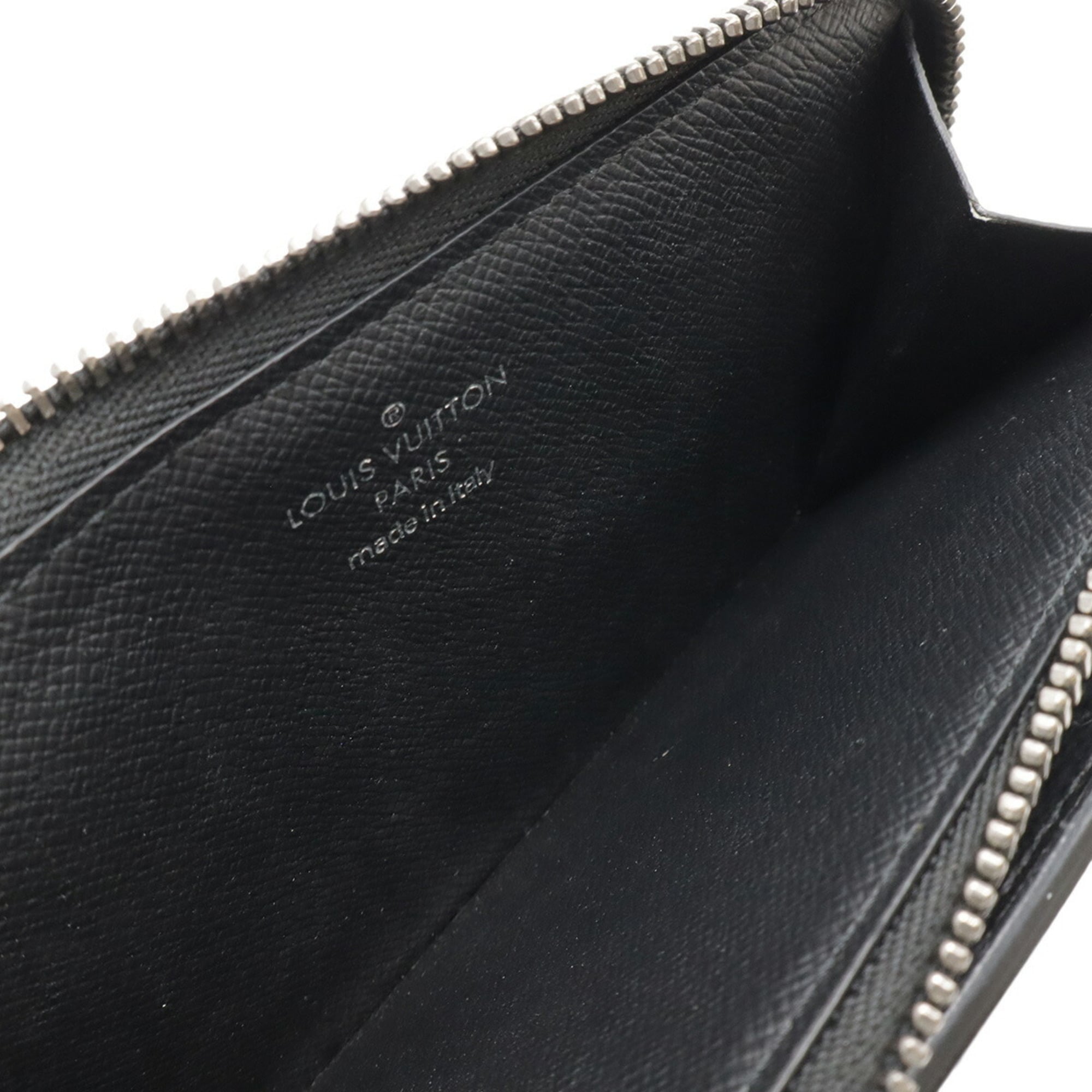 Louis Vuitton Black Gray Monogram Eclipse Wallet (Bi-Fold) (Pre-Owned)