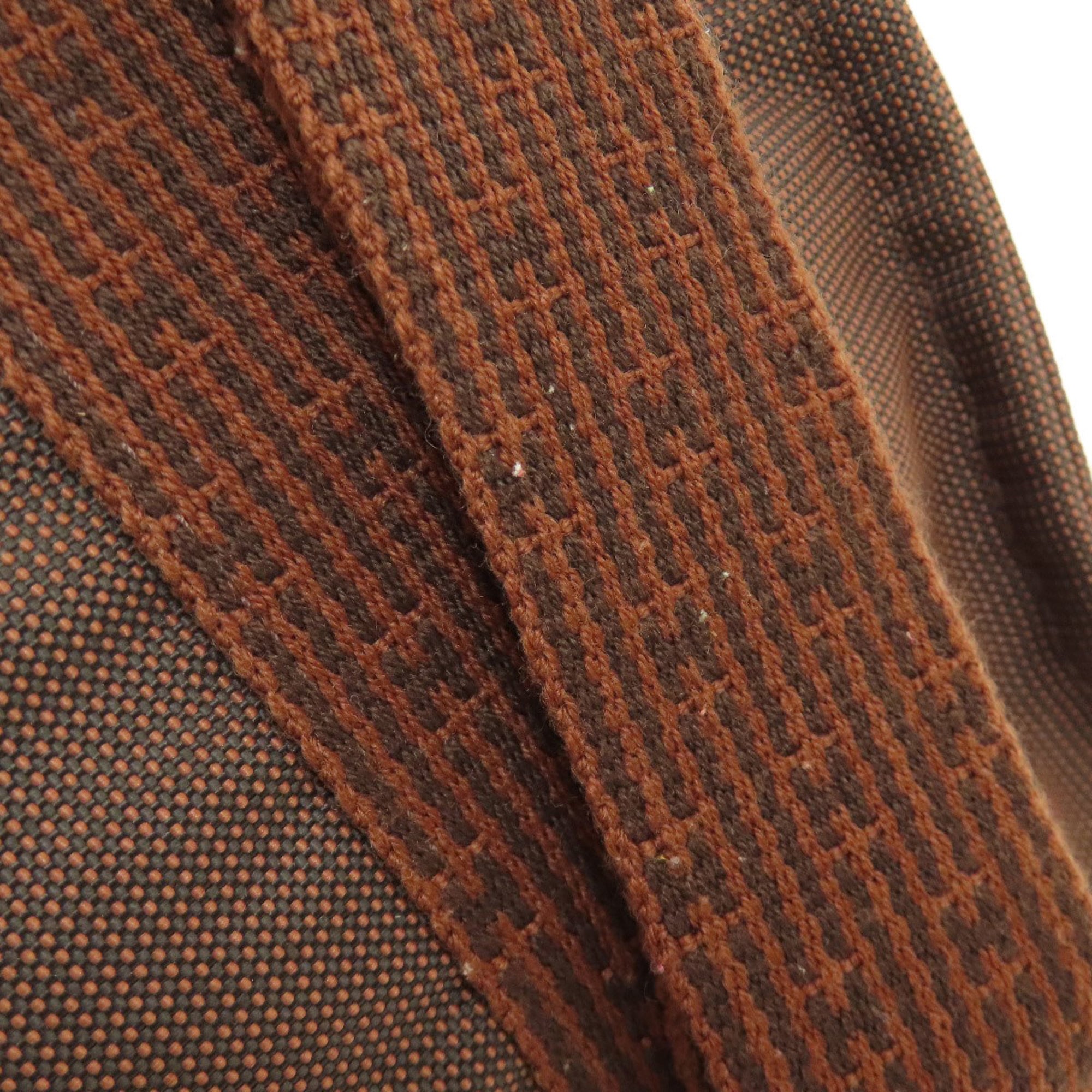 Hermes Brown Canvas Backpack (Pre-Owned)