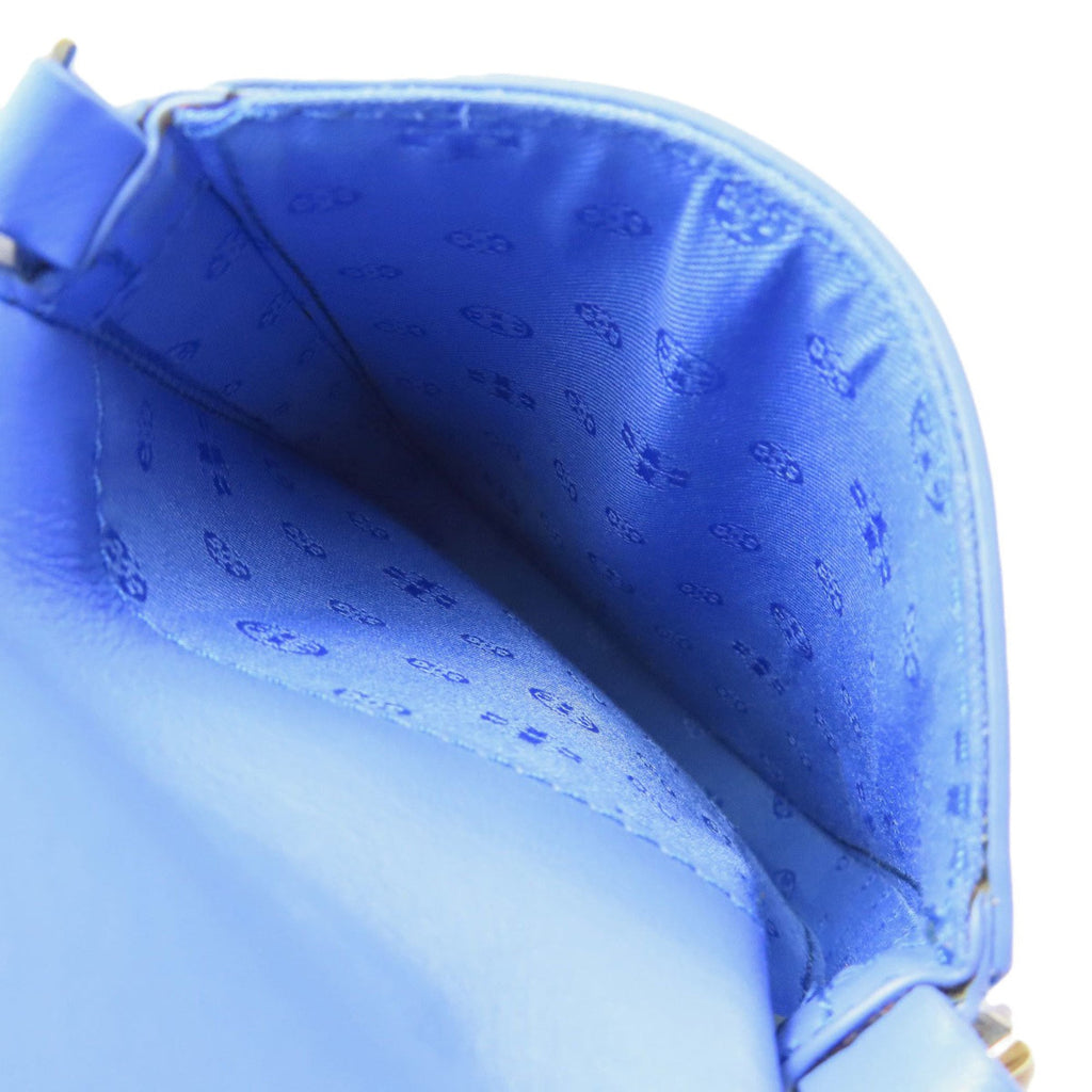 Tory Burch Blue Leather Shoulder Bag (Pre-Owned)