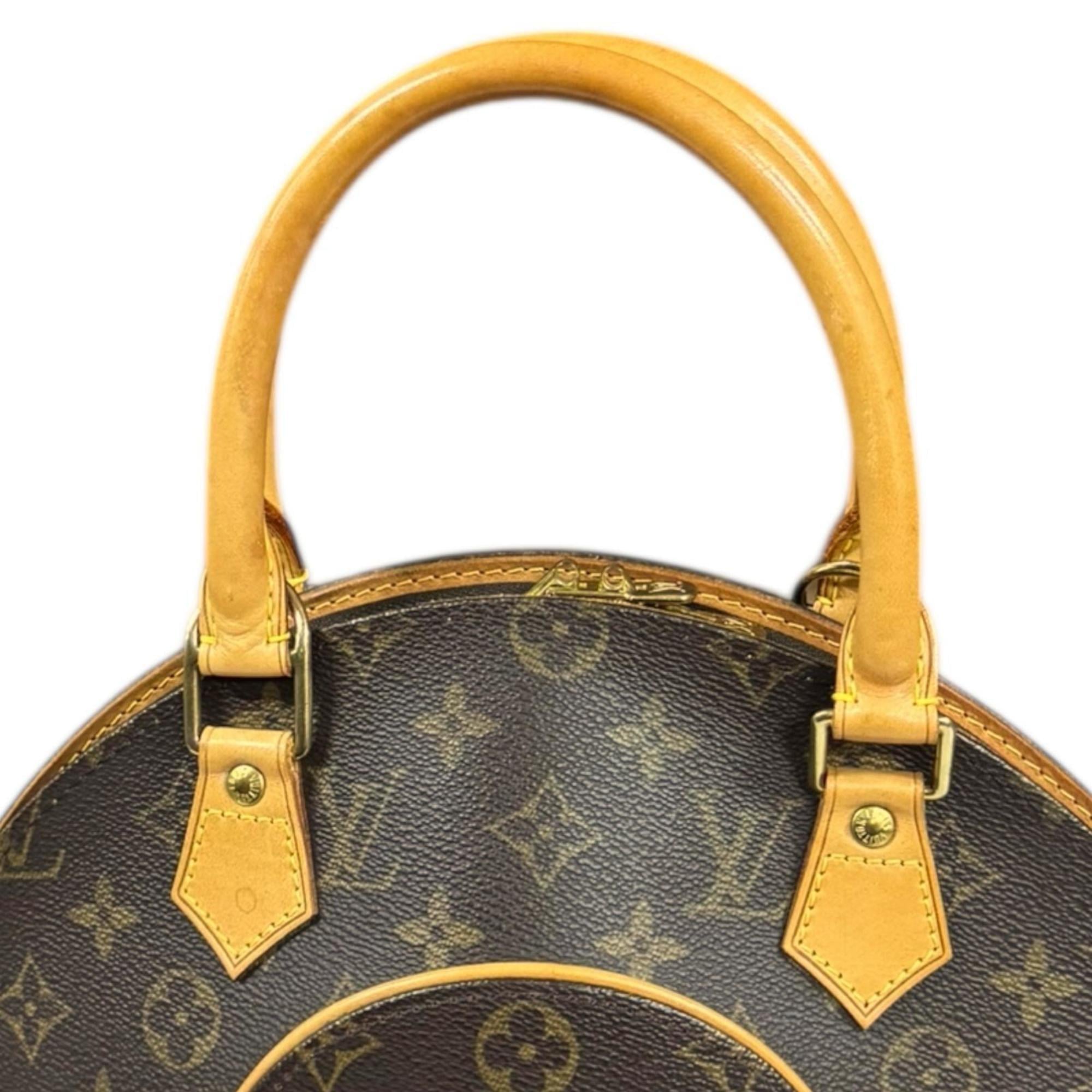 Louis Vuitton Brown Monogram Canvas Handbag (Pre-Owned)