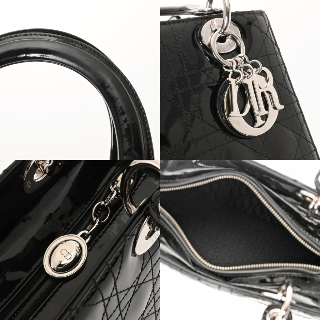 Christian Dior Black Leather Handbag (Pre-Owned)