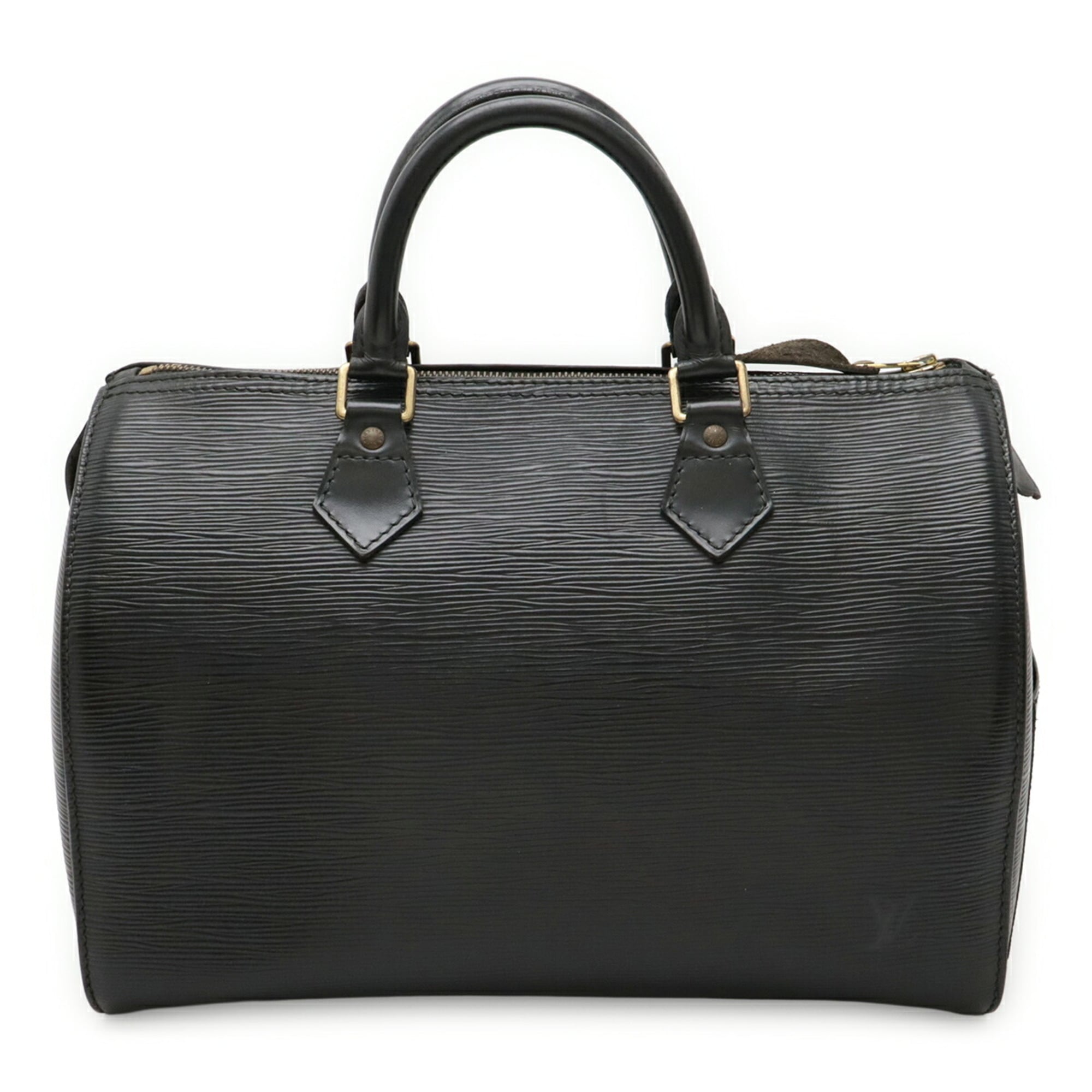 Louis Vuitton Epi Black Noir Epi Leather Handbag (Pre-Owned)