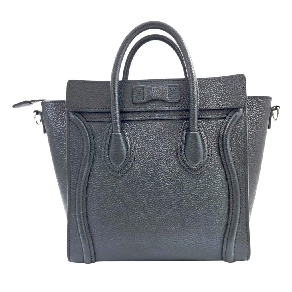 Celine Black Leather Handbag (Pre-Owned)