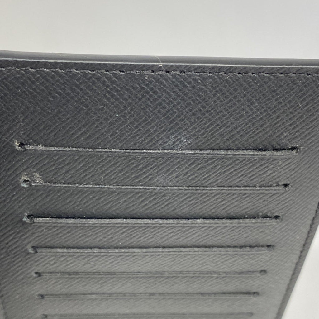 Louis Vuitton Black Long Wallet (Bi-Fold) (Pre-Owned)