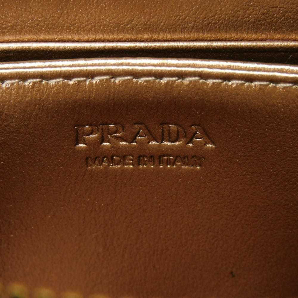 Prada Pink Leather Coin Purse/Coin Case (Pre-Owned)