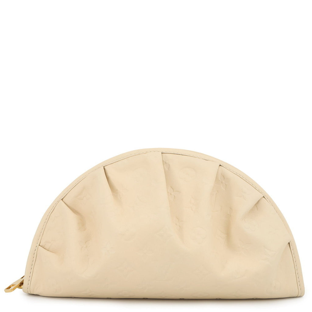 Louis Vuitton Monogram Beige Monogram Monogram Pouch (Pre-Owned)